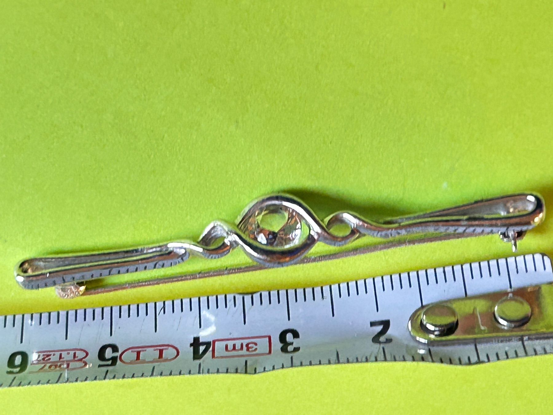 Broschen & Nadeln: Elegante Silber Brosche WHITE Vintage – Gebraucht aus Dittingen von Bellevista 6
