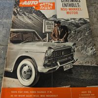 AMS 25/59 Fiat 2100 Ford Taunus 17M Cooper F Junior xa