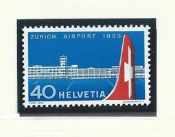 SUISSE 1953 - Flughafen Zürich **