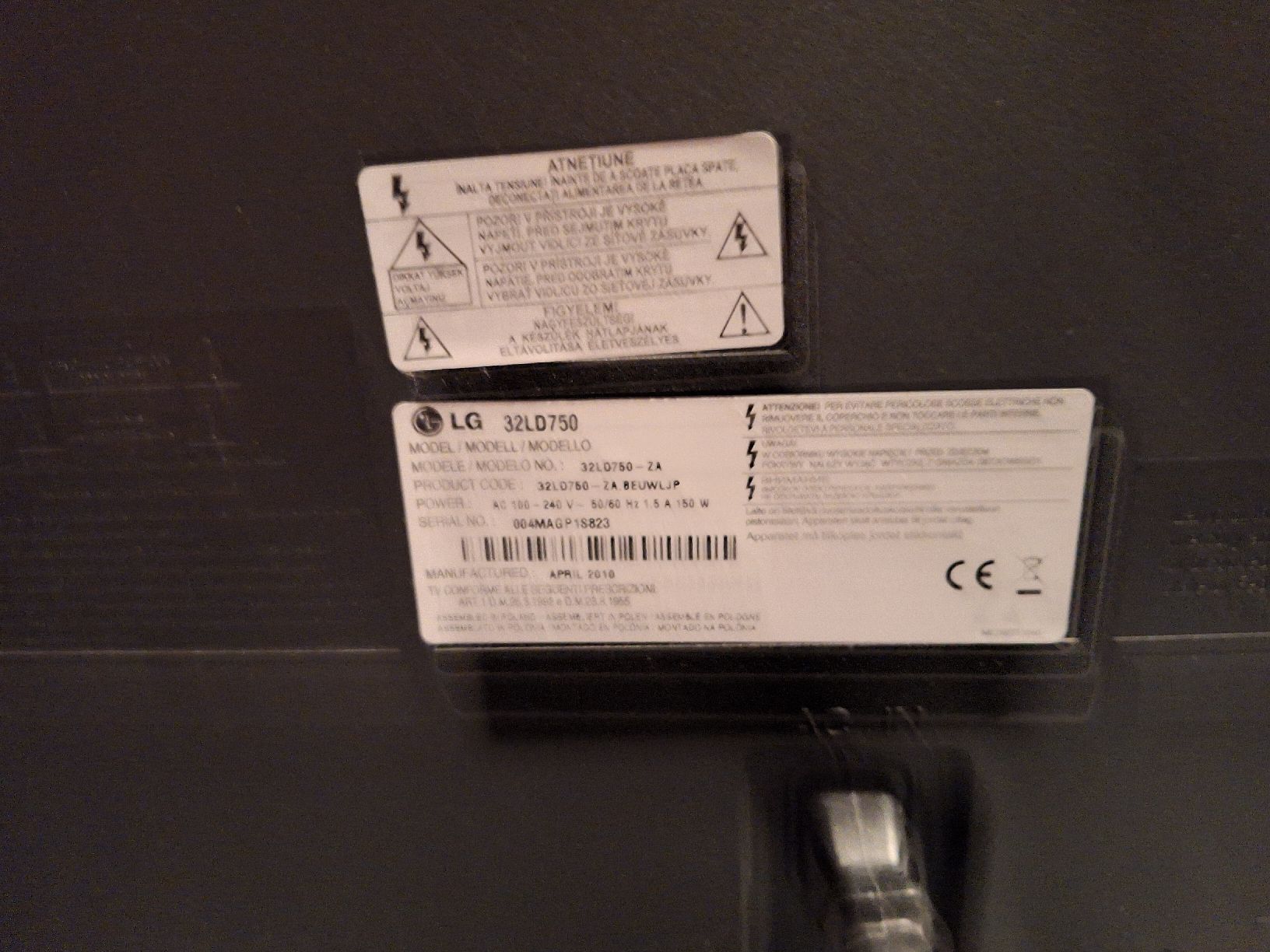 Fernseher: Smart TV LG – Gebraucht aus Thun von Panter1966 2
