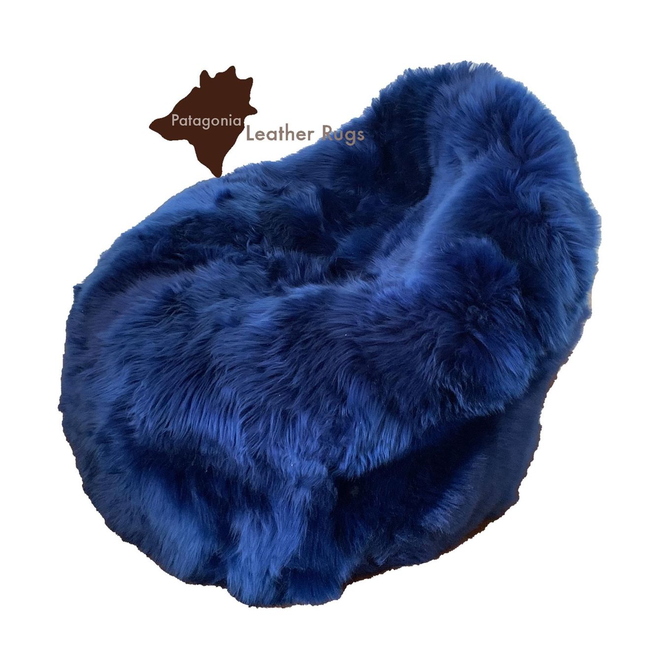 Poltrone: Lammfell Sitzsack Navy blue – Nuovo e nell'imballaggio originale da Arbedo venduto da patagonialeatherrugs 3