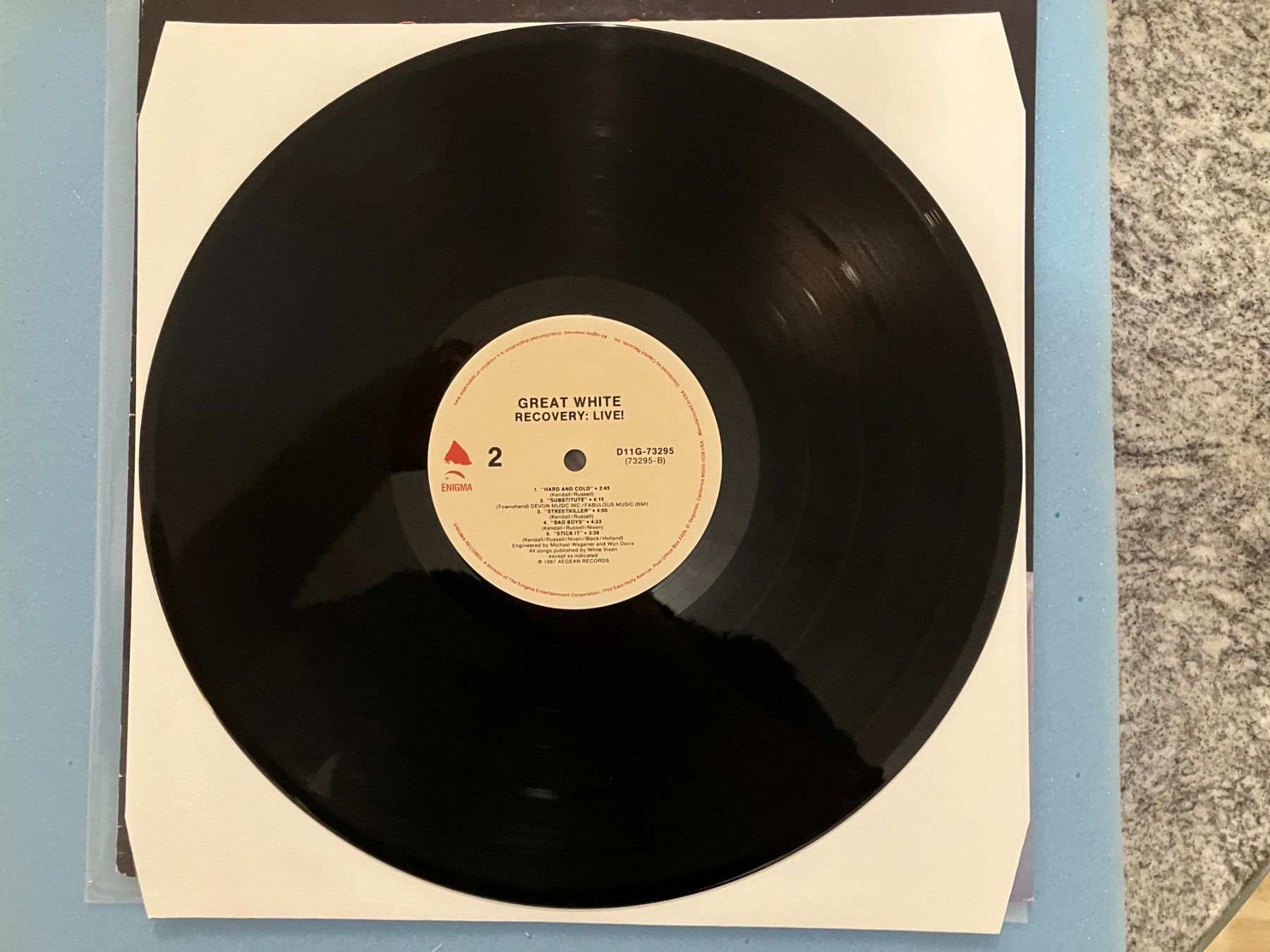 Dischi in vinile: Great White – Usato da Aarwangen venduto da Jukebox3 6