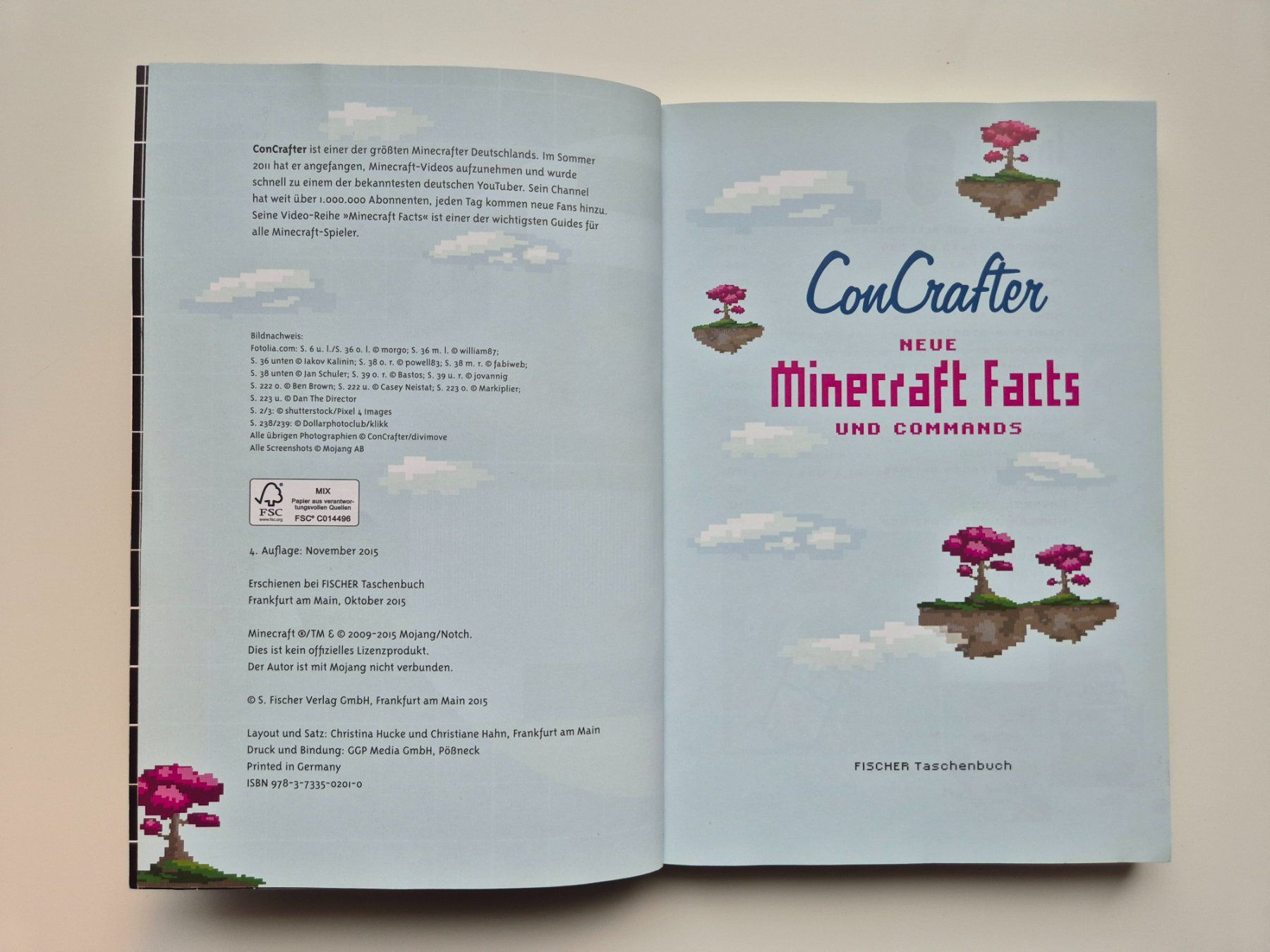 Libri: Luca ConCrafter - Minecrafts Facts und Commands – Usato da Niederweningen venduto da Obson 1