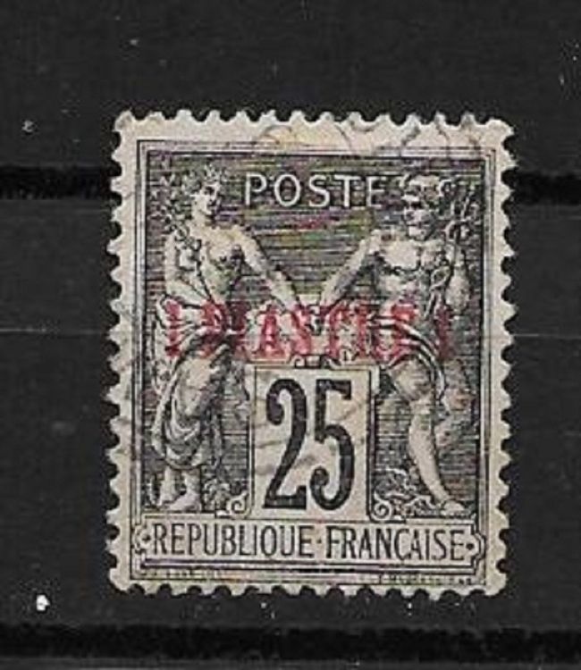 Französische Post in der Levante 1886 Allegorie 1 Pia a.25c Kaufen