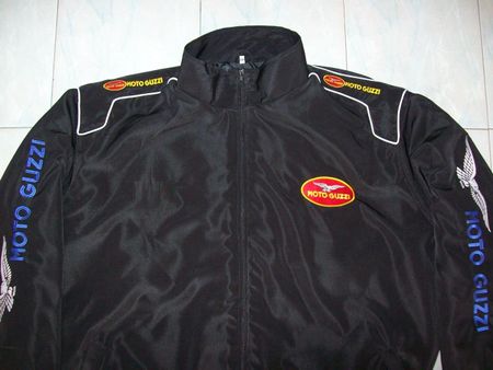 NEU Moto Guzzi Fan Jacke schwarz alle Größen