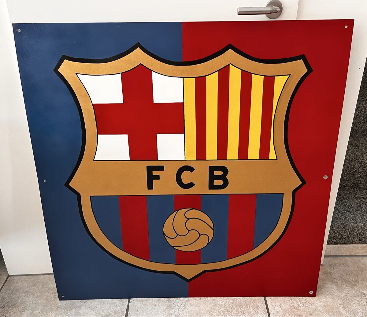 Insegne: FC Barcelona Wappen – Usato da Steffisburg venduto da cobra_1111