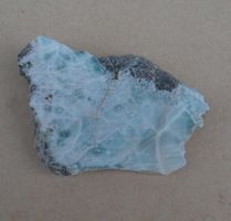 ♥ LARIMAR - ATLANTIS STEIN - SCHEIBE - MASSIV ♥
