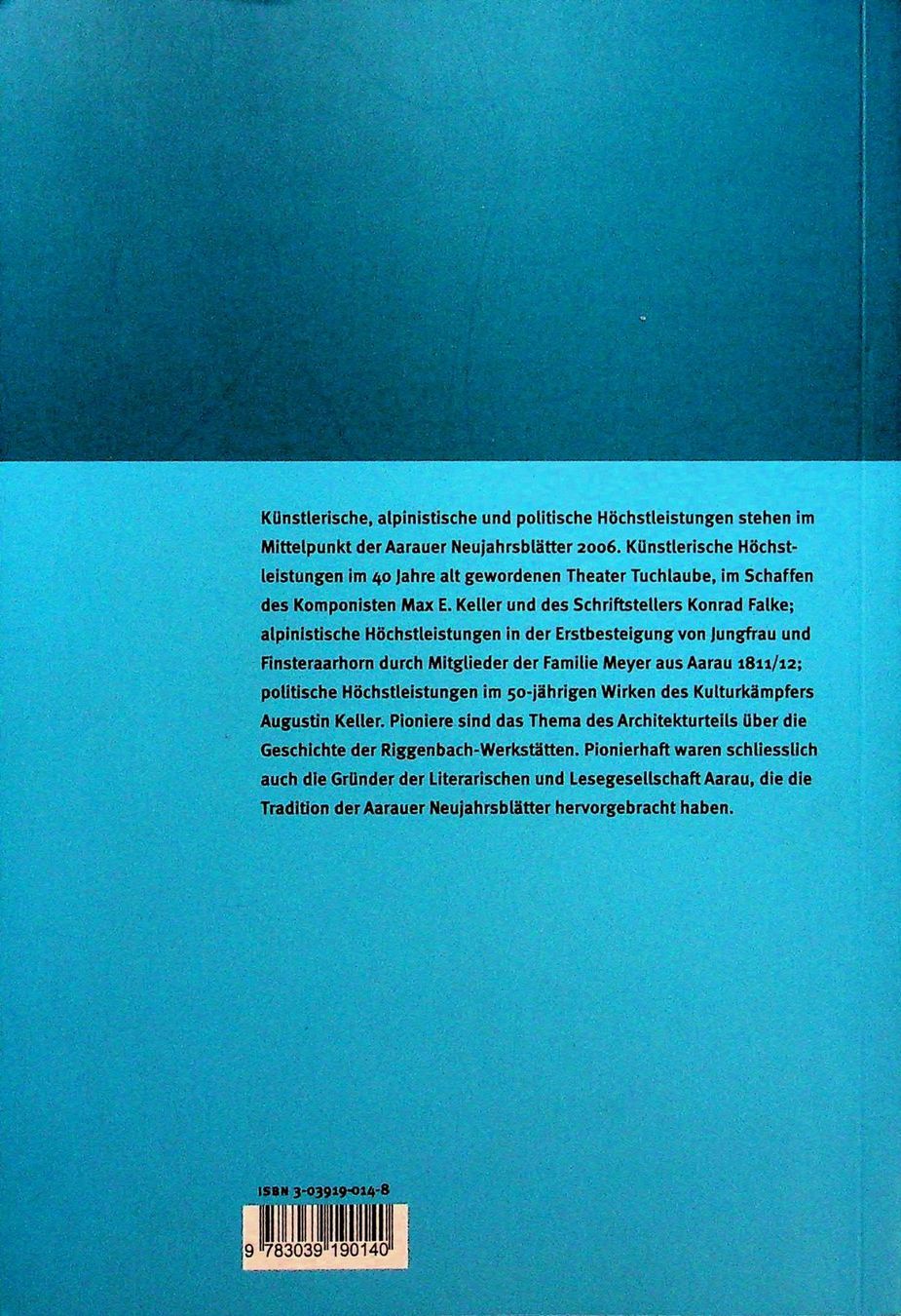Bücher: Aarauer Neujahrsblätter 2006 – Gebraucht aus Reitnau von Zaomir 1