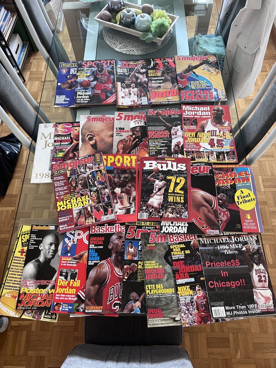 Riviste & Magazine: 25 Jordan Hefte teilweise mit Poster – Usato da Volketswil venduto da Latinozh5 1