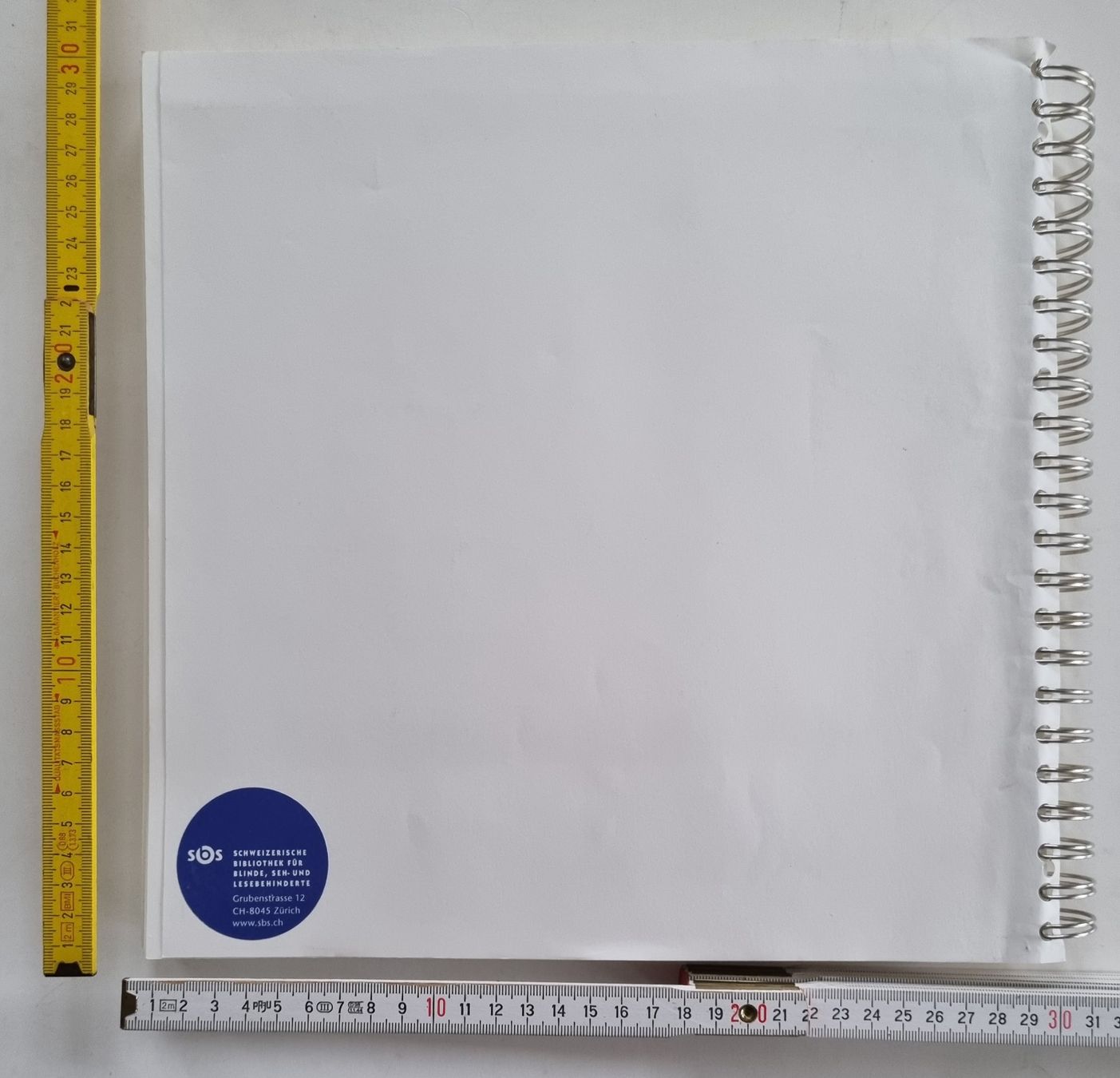 Libri: Brailleschrift-Buch Spiralblock – Usato da Opfikon venduto da Diversamente 1