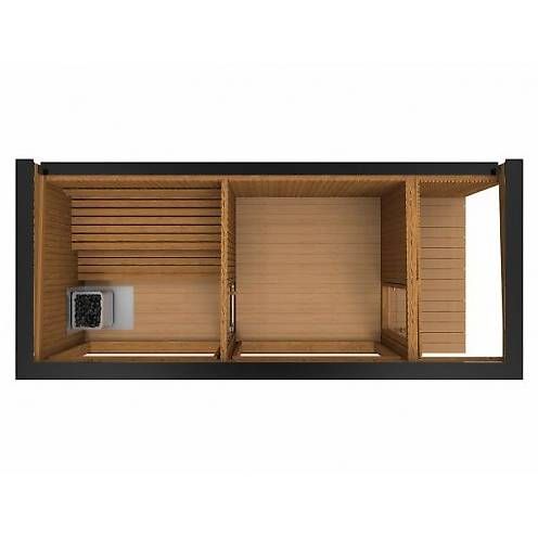 Sauna & Accessori: Luxussauna 2,3 x 5,4 m – Usato da St. Gallen venduto da Spa_at_Home911 2