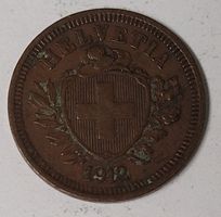 1 RAPPEN / SCHWEIZ 1912
