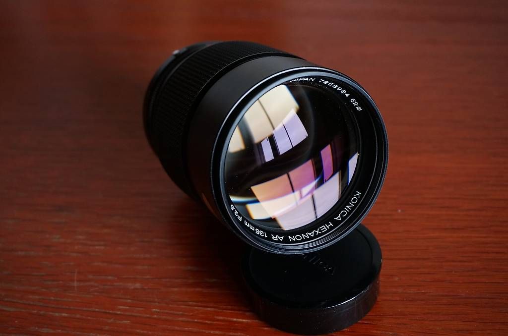 Konica Obiettivi: Konica Hexanon AR 135mm f2.5 lichtstark – Usato da Spreitenbach venduto da Salesmanship 2