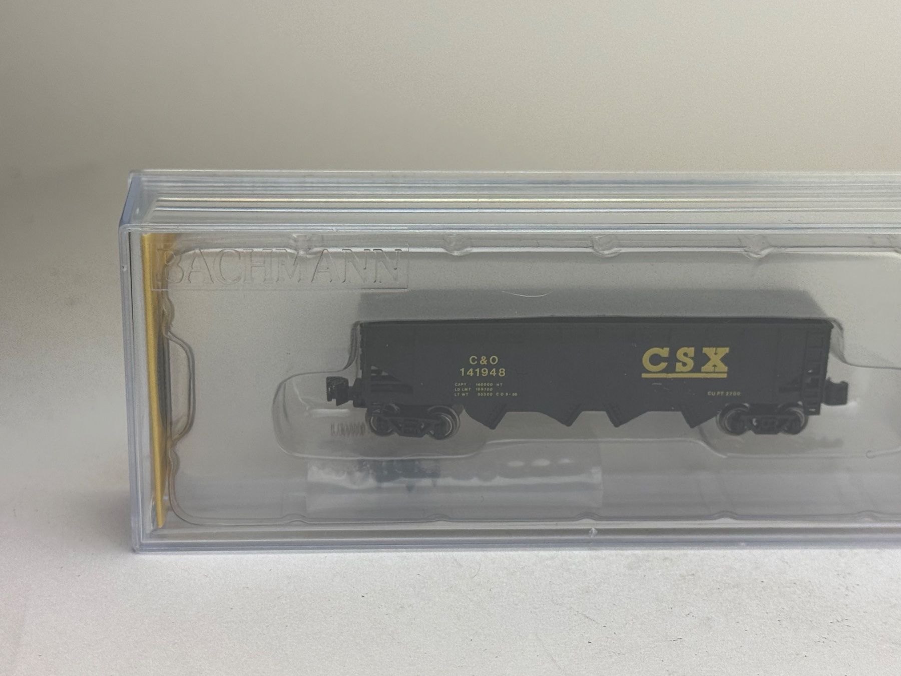 Modelleisenbahnen: EX-  Bachmann Hochbord Wagen CSX – Gebraucht aus Elm von Wikmtz
