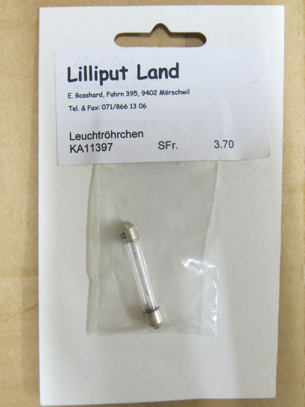 RC Kits de montage: Leuchtröhrchen KA11397 – Neuf avec emballage d'origine à Sissach par kaupa