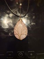 collier arbre tressé doré
