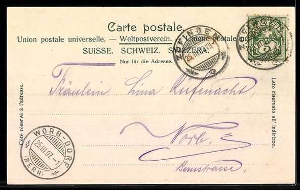 Cartoline postali: AK Olten, Schloss Säli – Usato da Berlin venduto da bartko-reher 1