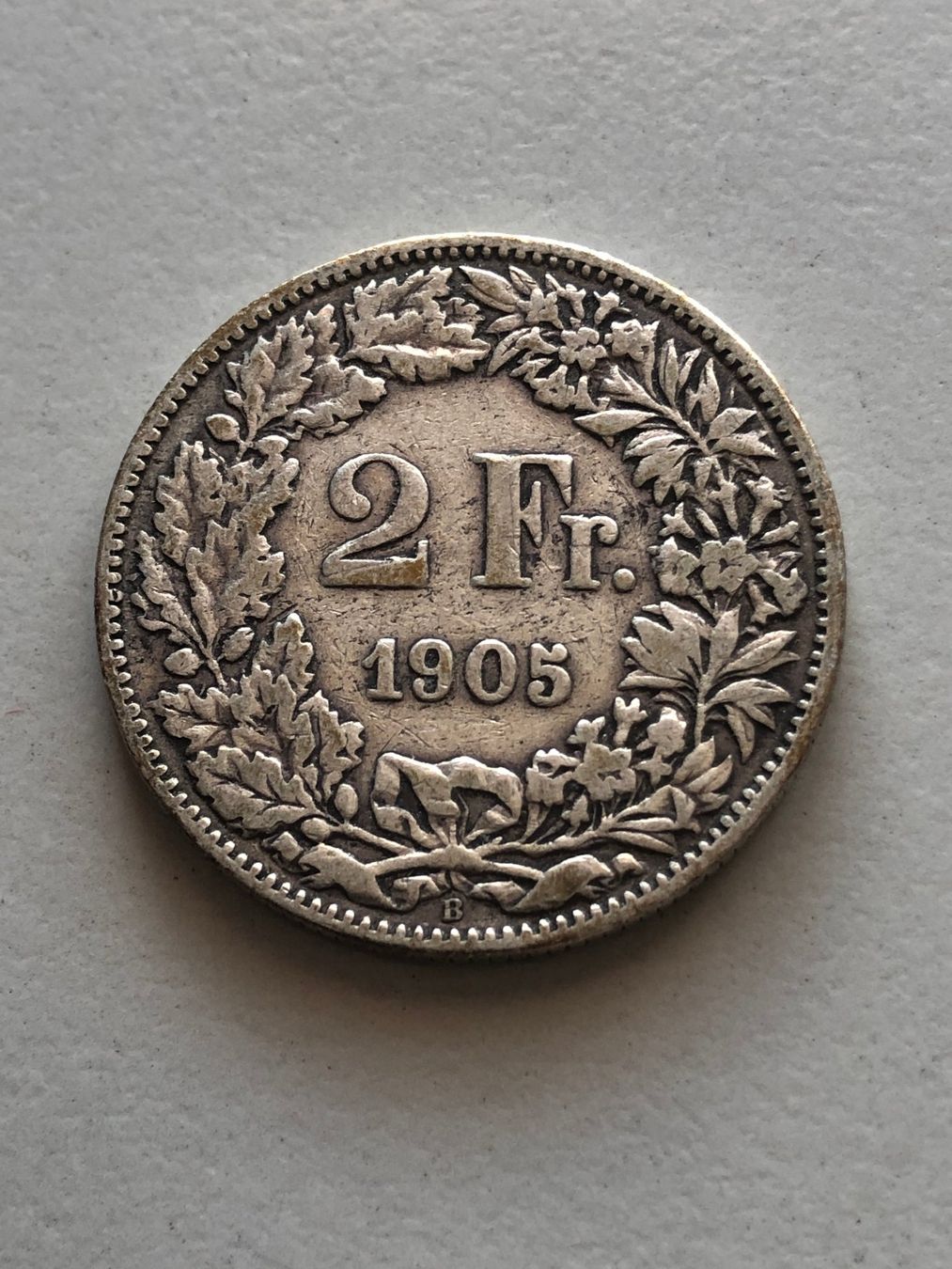 Tutti le monete: 2 Fr. 1905 – Usato da Schötz venduto da Odpa