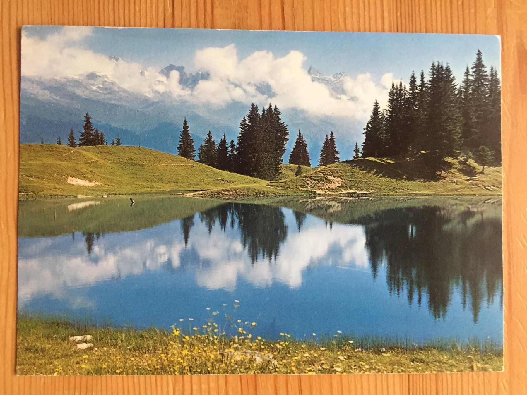 Cartoline postali: Laussee mit Brigelserhörner - AK – Usato da Oberuzwil venduto da Henri09