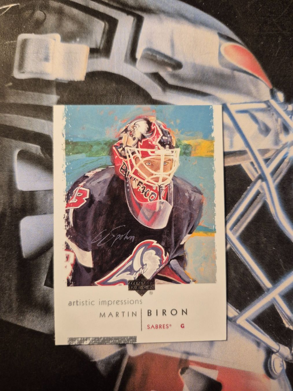 NHL Sammelbilder & Trading cards: NHL Martin Biron Buffalo Sabres – Gebraucht aus Treiten von Sauber73