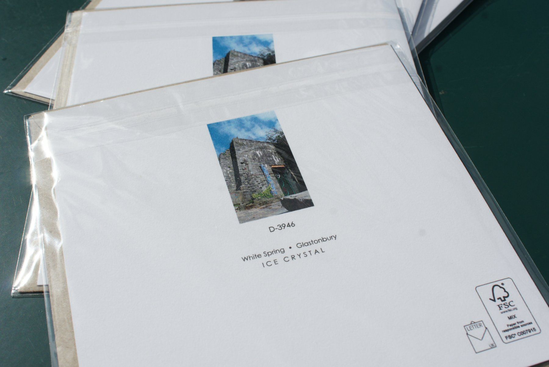 Ansichtskarten: Glastonbury White Spring Energiekarten – Neu und originalverpackt aus Schaan von Jtd 1