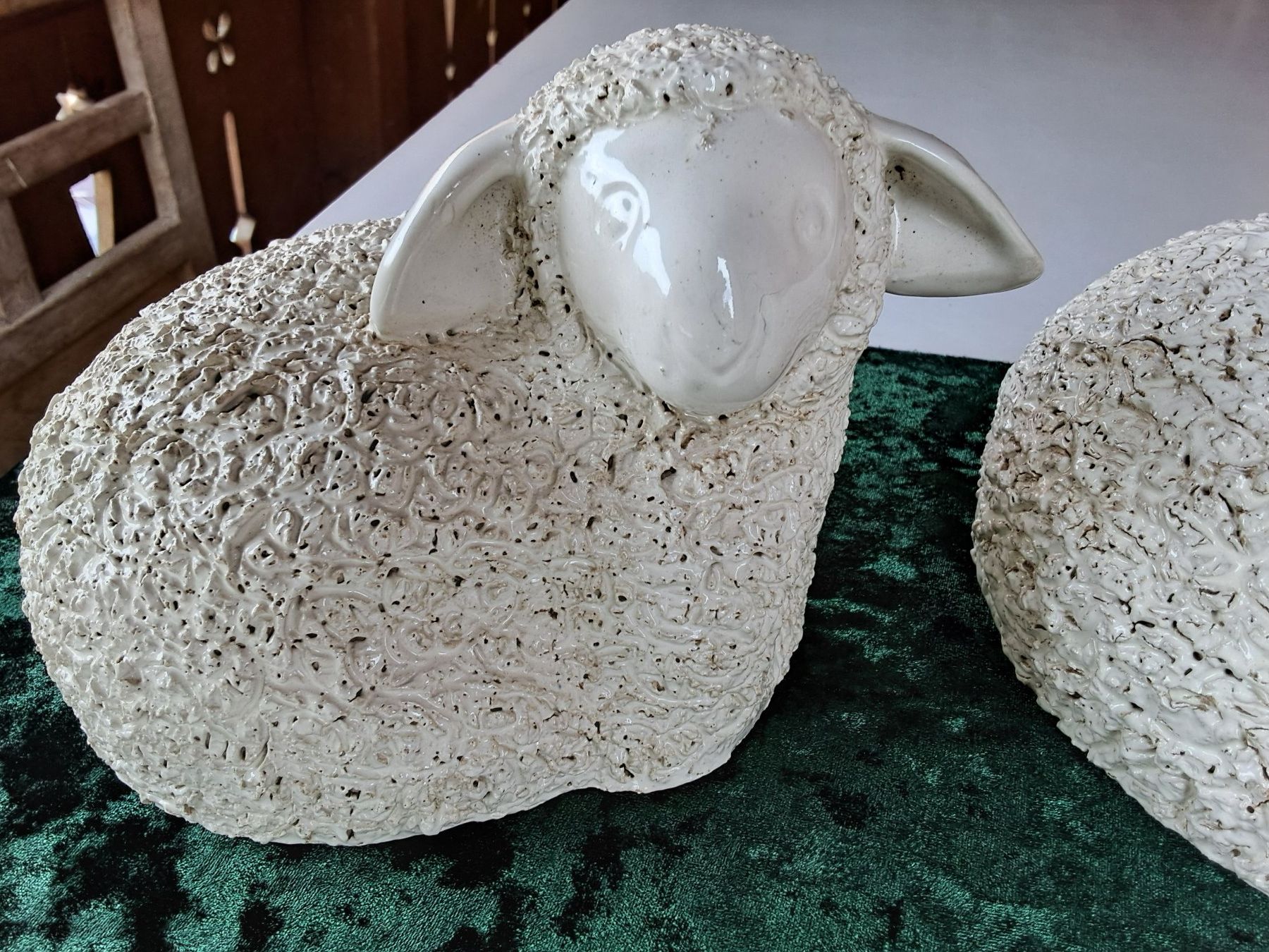 Tutte le decorazioni: Keramik Schafe, 2 Stk. - Dekoration – Usato da Rüegsbach venduto da hpl02 1