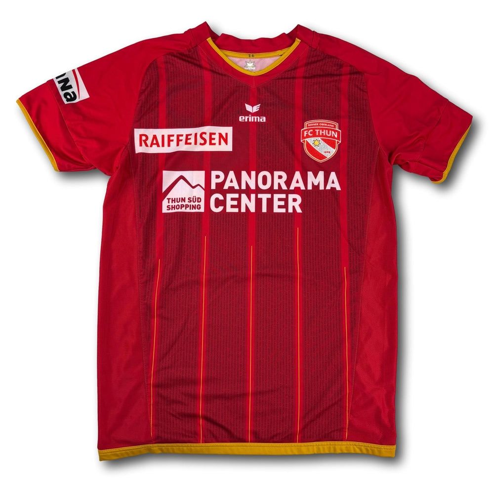 Canottiere & Pantaloni: FC Thun - 2012-13 - Matchworn - Home - M - Erima - Reinmann – Usato da Bolligen venduto da ToTheJerseyEquipment 1