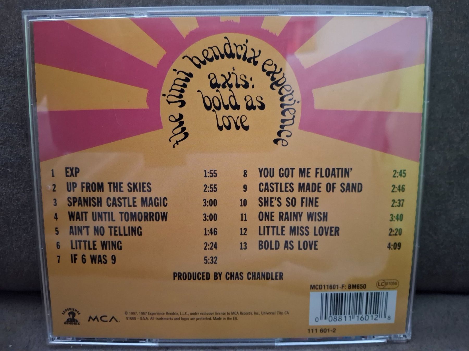 CDs: Jimi Hendrix - Axis: Bold As Love – Gebraucht aus St.Gallen von CD_jalamusic 1