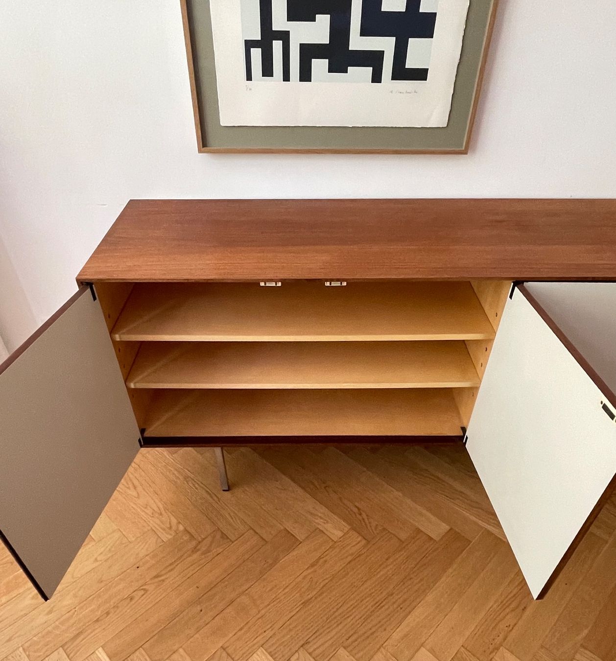 Cassettiere: Palisander Sideboard Florence Knoll 40s – Usato da Basel venduto da MidMod20C 4