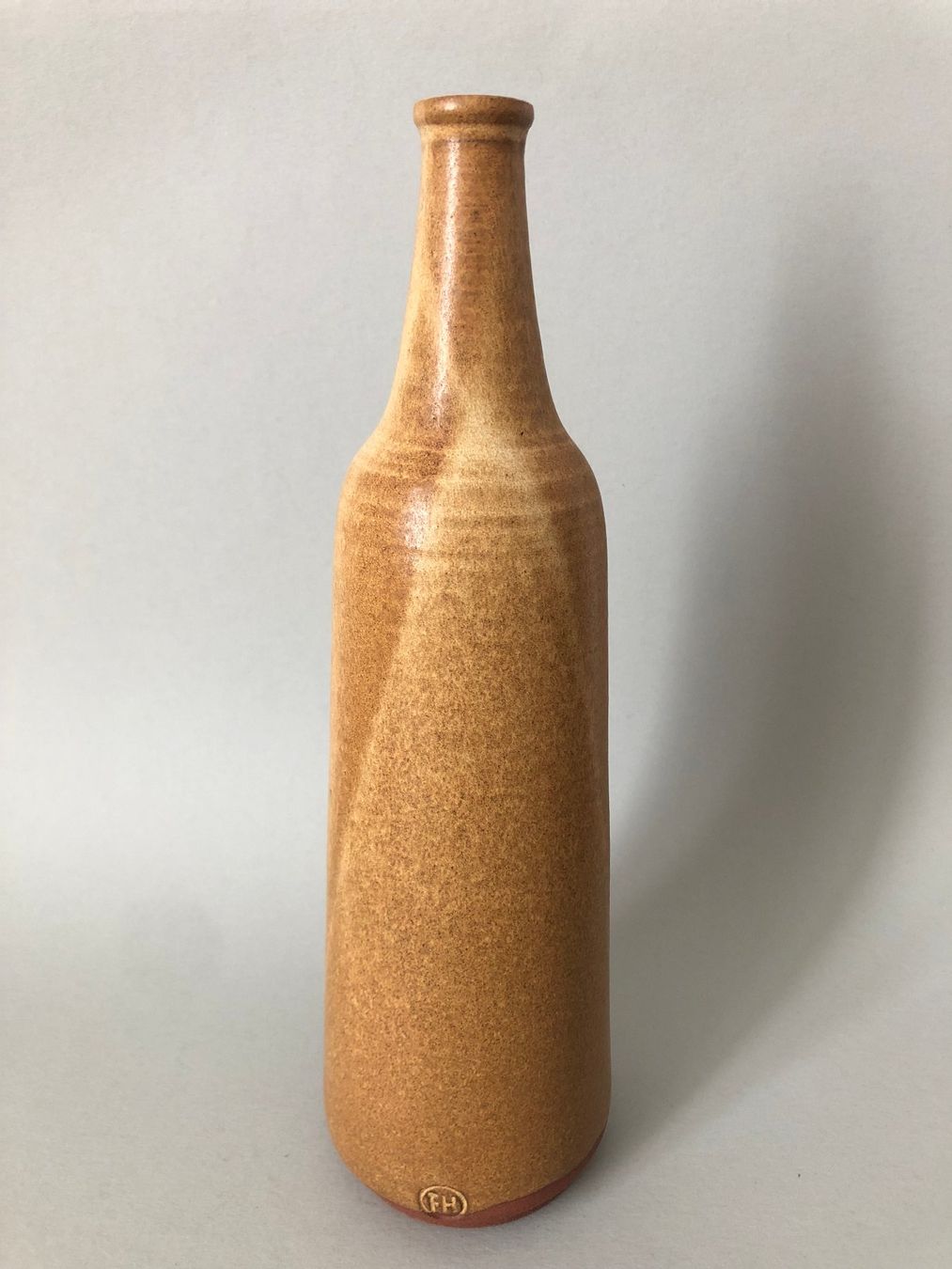 Vasen & Gefässe: Studiokeramik Vase F.H., Vintage – Gebraucht aus Basel von Krenit