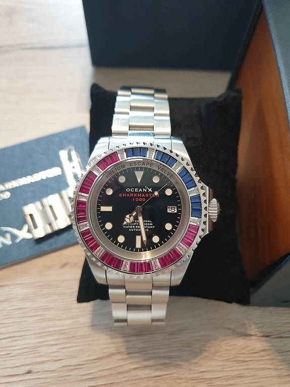 OceanX Orologi: OceanX Sharkmaster 1000 SMS1043 - Edition limitée – Usato da Coppet venduto da patgigi 1