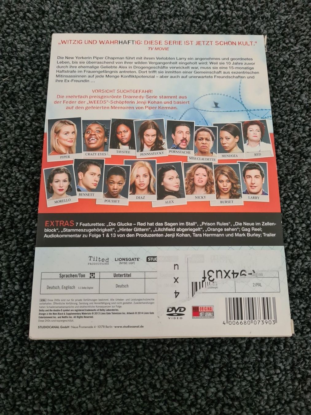 Tutti i DVDs: ORANGE BLACK STAFFEL 1 – Usato da Ruswil venduto da jan_bxl5 1