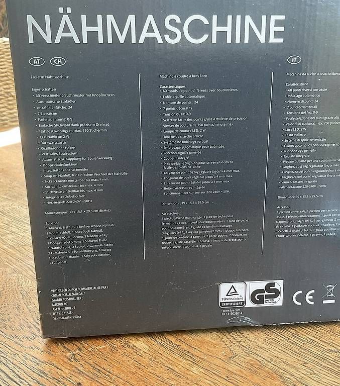 Macchine da cucire: Nähmaschine – Usato da Nunningen venduto da south-islander 4