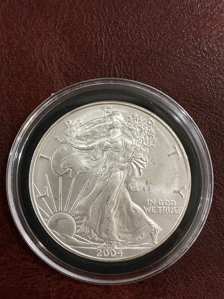 Toutes les monnaies: Silberunze American Eagle 2004 – Neuf (Voir description) à Zollikofen par alphabra 1
