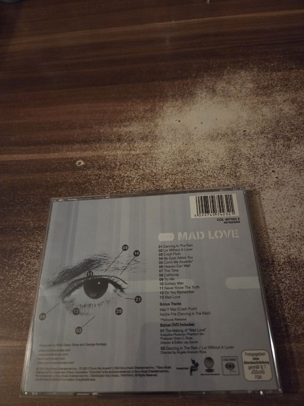 CD: Robi Draco Rosa - Mad Love – Usato da Wattenwil venduto da Mage66 1