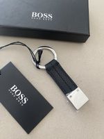 Hugo Boss portachiavi in pelle