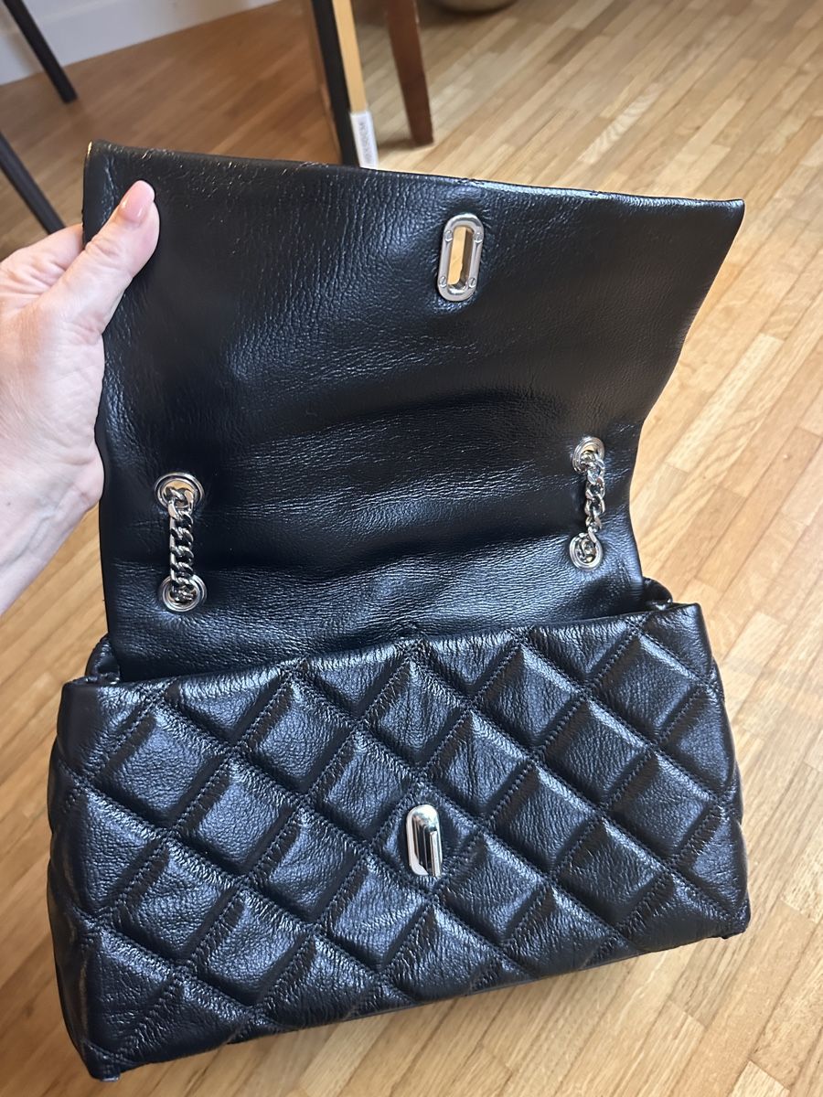 Marc Jacobs Borse da donna: Marc Jacobs, schwarze Ledertasche mit Silber – Nuovo (secondo la descrizione) da Männedorf venduto da Mag3 3