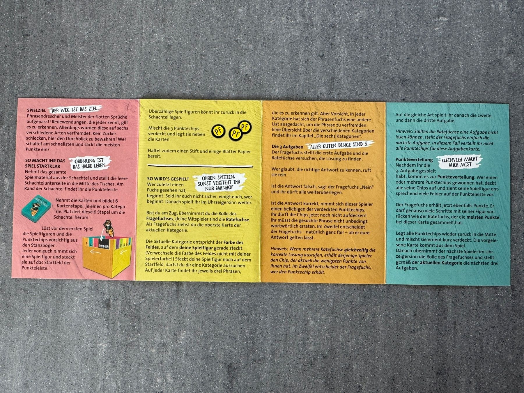 Giochi: Der Phrasenfuchs - Ein blitzgescheiter Ratespass - neu – Nuovo e nell'imballaggio originale da Zürich venduto da Alot16 9