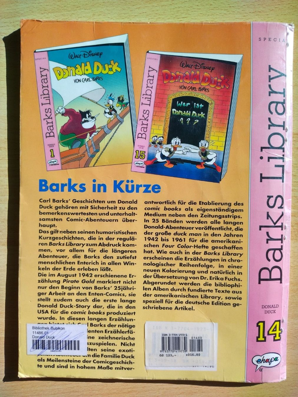 Fumetti: Donald Duck Special - Nr. 14 – Usato da Jona venduto da Argus36 1