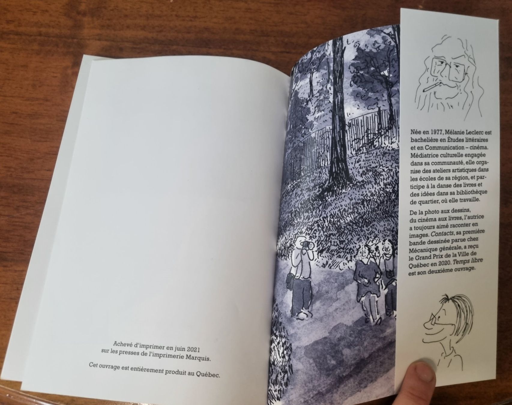 Fumetti: Livre BD Temps Libre de Mélanie Leclerc – Usato da Fribourg venduto da sal_5ln6 7