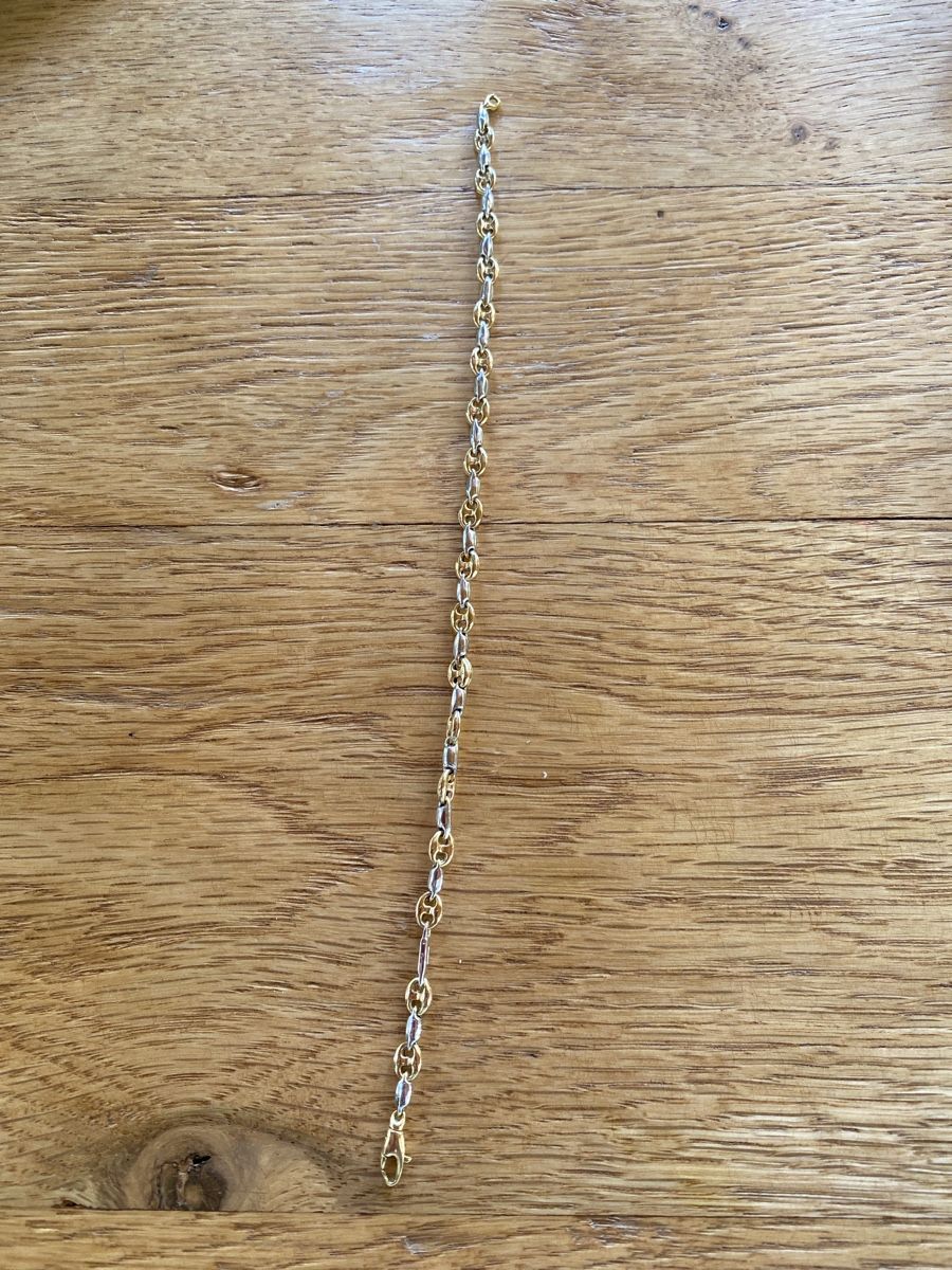 Ketten: Collana/braccialetto oro bianco e giallo 18 K – Gebraucht aus Locarno von mpa_22mh 3