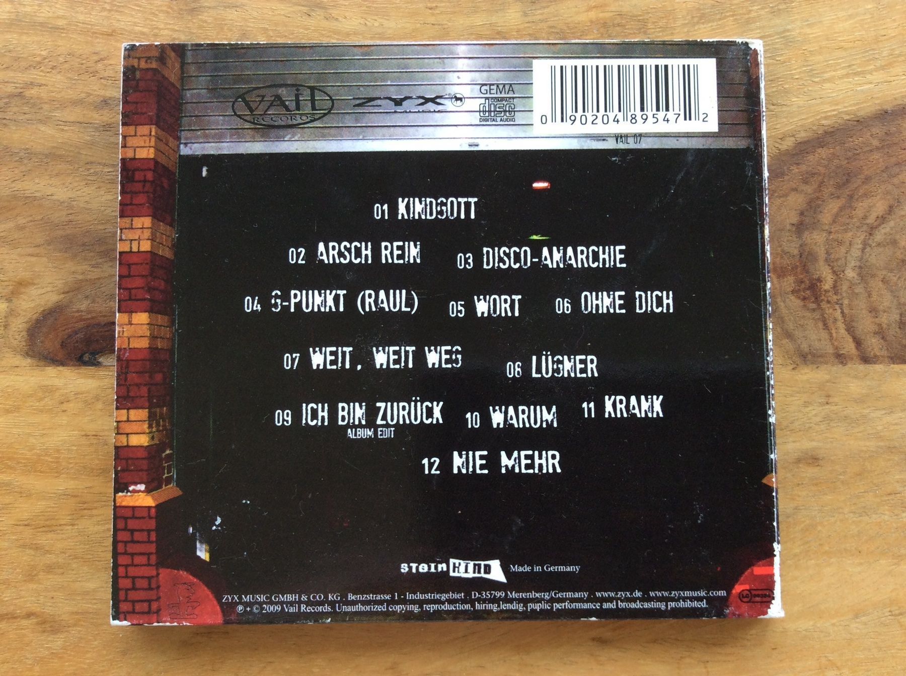 CD: Steinkind - Galle, Gift & Grössenwahn – Usato da Horgen venduto da flyingpenguin2000 2