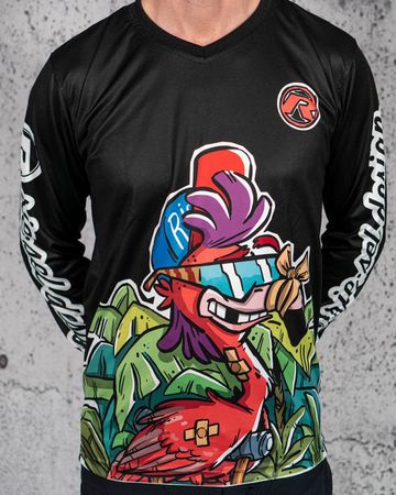 Langarmtrikot, Banger Riesel Design Grösse XXL