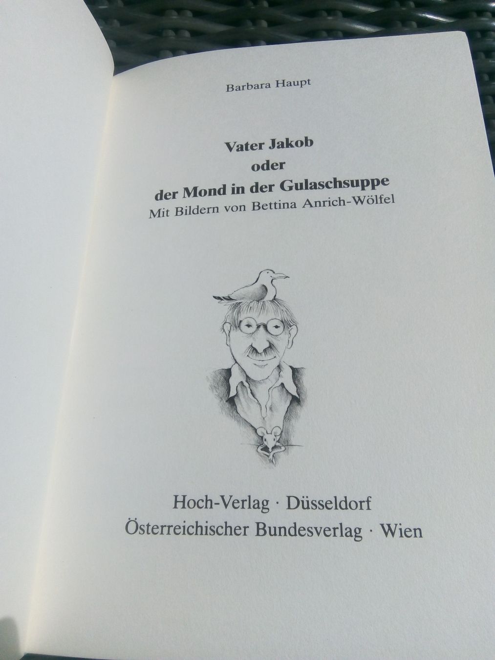 Libri: Vater Jakob oder der Mond in der Gulaschsuppe (Barbara Haupt – Usato da St.Galllen venduto da elkaphone 1