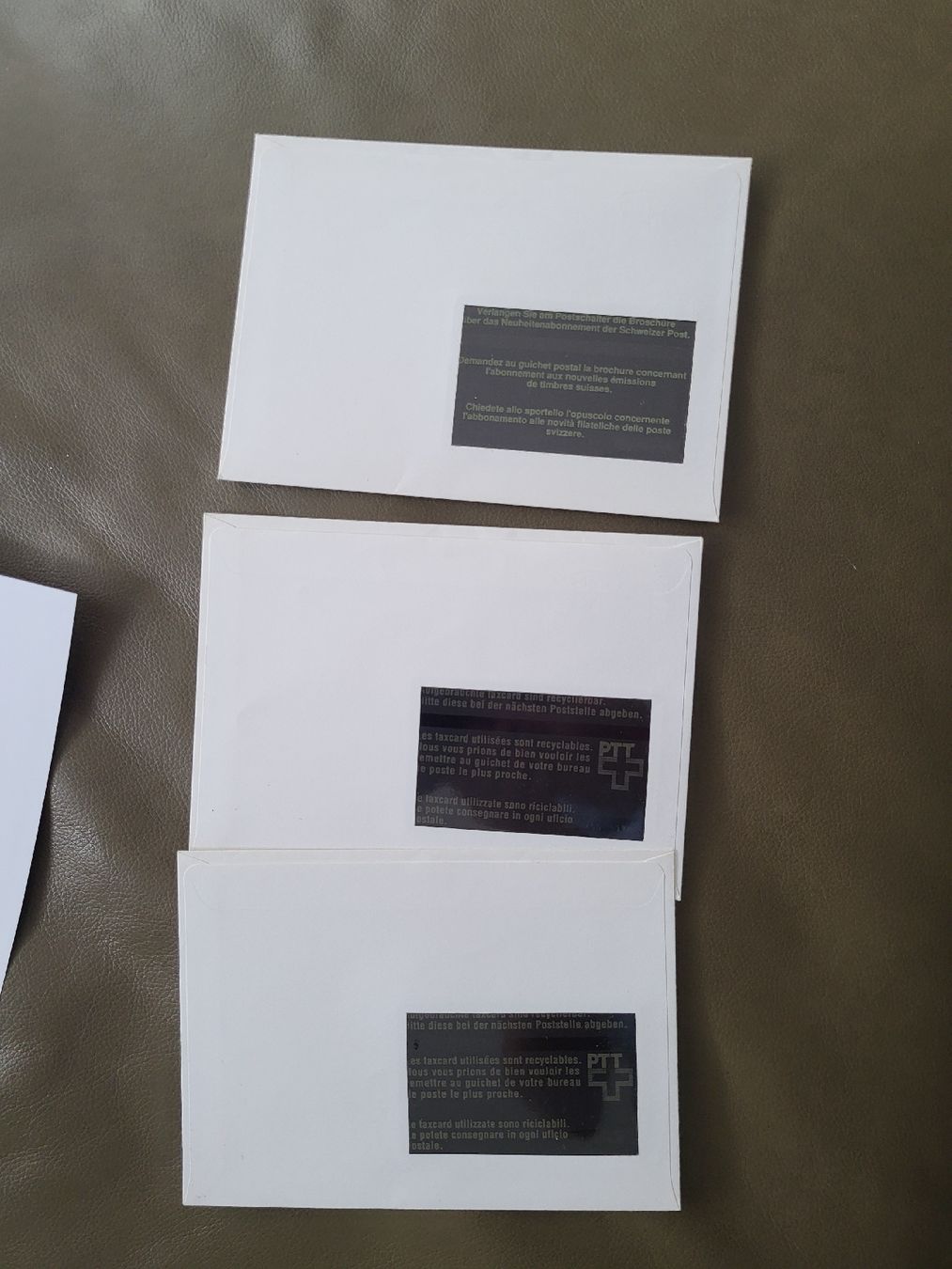 Tutti i francobolli: PTT taxcard ‘Schweizer Briefmarken' – Usato da nunningen venduto da mic_88k2 4