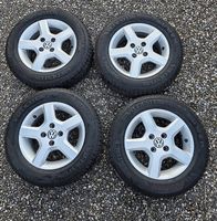 4 VW Up Räder 14" mit neuwertigen Allwetter-Pneus