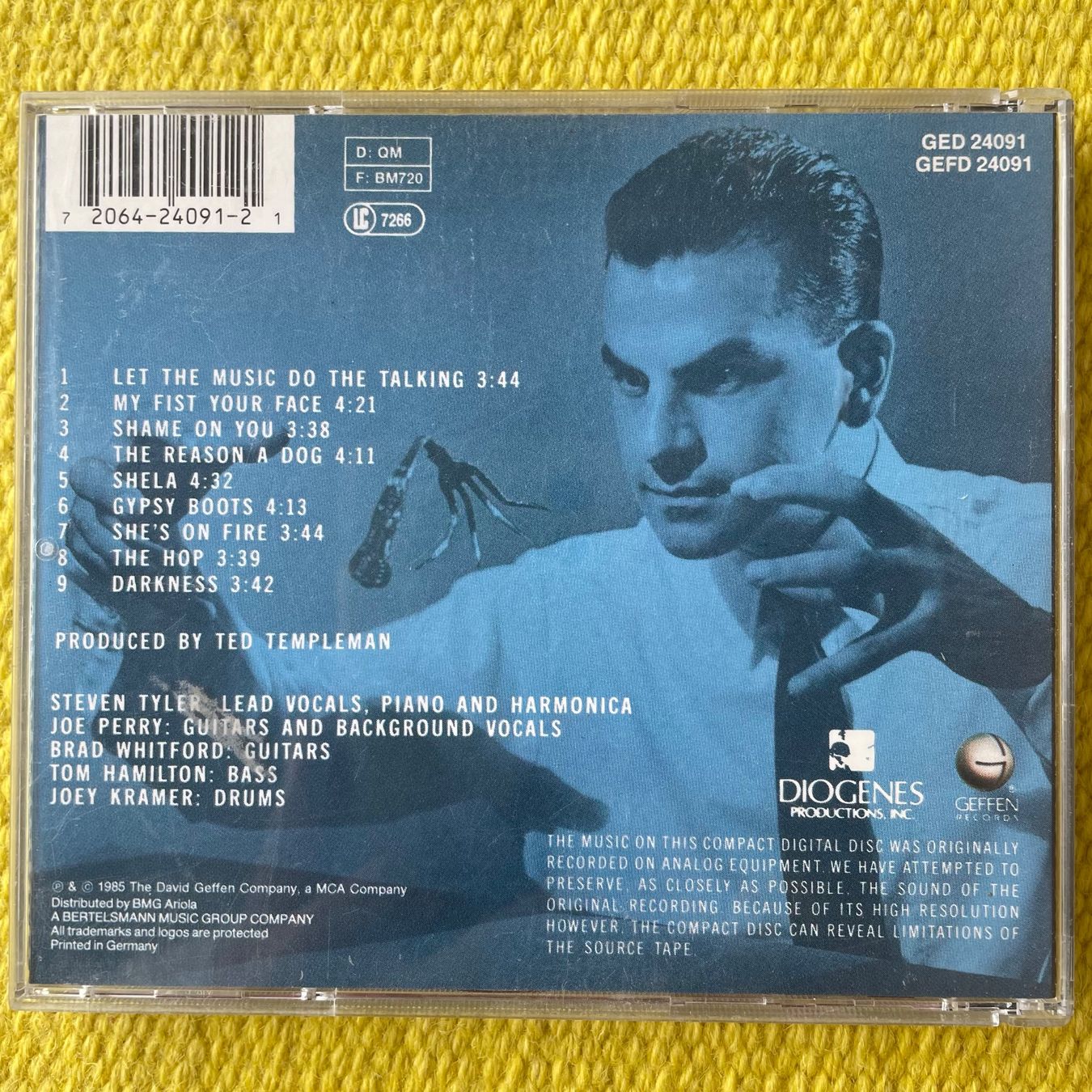 CD: AEROSMITH-DONE WITH MIRRORS – Usato da Rorschacherberg venduto da CD-Roli 1