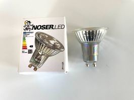 LED GU10, 5.5W, 450LM/1180CD, 40°, 3000K, DIMMBAR