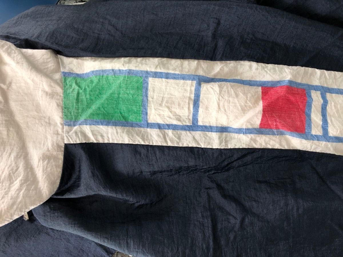 Lacoste Giacche: Lacoste Trainerjacke Vintage Gr. L – Usato da Bettwiesen venduto da cofrarium 6
