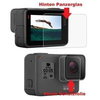 2x PANZERGLAS SCHUTZF. GOPRO HERO 5 6 7